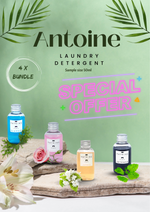 ANTOINE Laundry Detergent (4x 50ml Bundle)